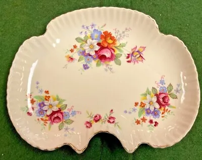 Buy James Kent Old Foley Burford Floral Scalloped Plate • 15£