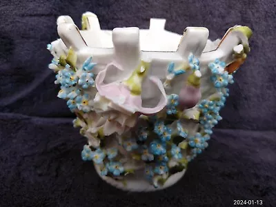 Buy Antique Meissen (With Damage) German Porcelain Planter Vase Pot Jar • 20£