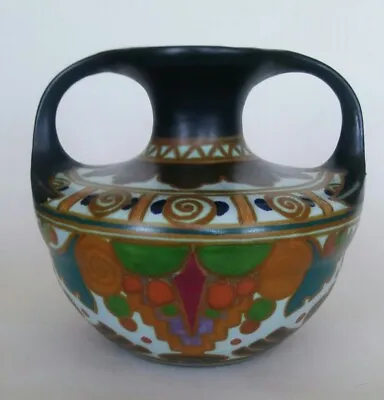 Buy Vintage Gouda Holland Arnhem  ISOLDE   Pottery Vase 7  Tall Excellent Condition  • 79£