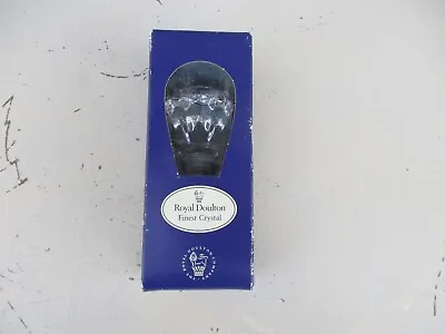 Buy Royal Doulton Finest Crystal Wine Bottletop New In Box Made In Austria • 23.69£