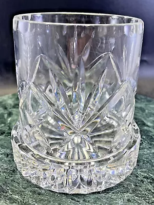 Buy Vintage Cut Crystal  Hurricane  Candle Holder Pineapple Top And X’s  2 Pieces • 19.16£
