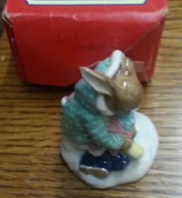Buy Royal Doulton Bunnykins Girl Skater DB153 Excellent Condition Boxed • 8.75£