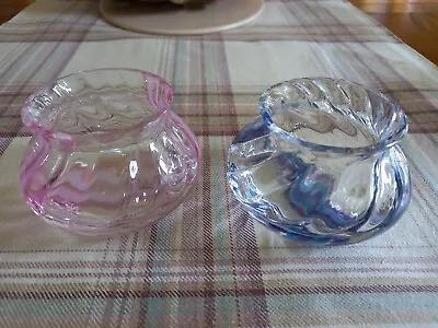 Buy Vintage Caithness Glass  2 Small Posy Bowls • 7.99£