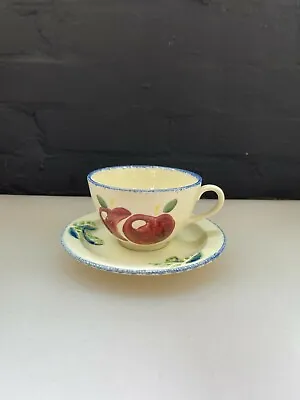 Buy Poole Dorset Fruits Apple Tea Cup And Saucer  • 14.99£