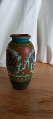 Buy Gouda Holland Early Vase 1920's Signed To Base • 15£