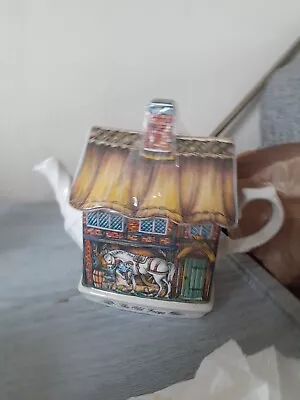 Buy Vintage The Old Forge Teapot James Sadler England, # 2026098 Historical Theme • 12£