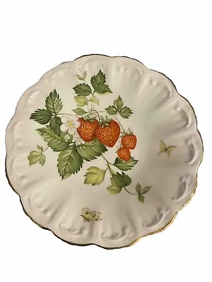 Buy Vintage Queens Rosina Virginia Strawberry Compote/Fruit Stand • 7.50£