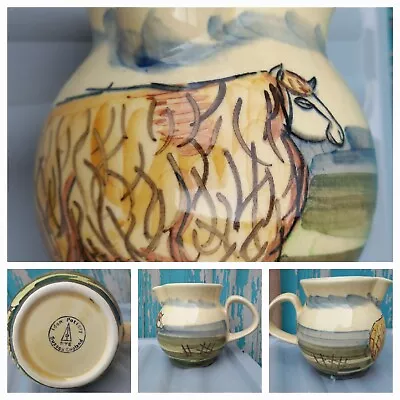 Buy Iden Pottery RYE Medium Size Jug Hand Painted Sheep Signed Steve Duffy 5.5 High • 22.95£