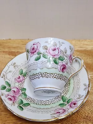 Buy Tuscan Fine English Bone China England Cup & Saucer Rose Pink Teacup And Saucer • 12.32£