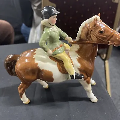 Buy Beswick Horse Girl On Pony Gloss Finish  • 175£
