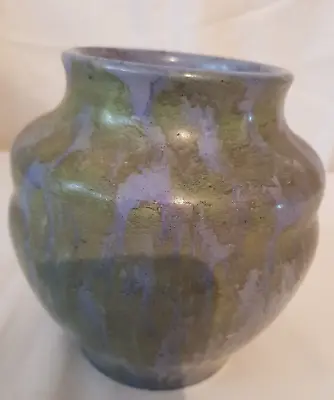 Buy Vintage  Wadeheath  Ware Drip Glaze Vase, Green & Blue • 20£