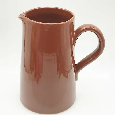 Buy Vintage 1930's Hand Thrown Brown Pottery Jug, Lovatt's Langley Ware, England • 12.99£