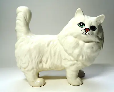Buy Vintage Beswick White Cat Figure • 14.99£
