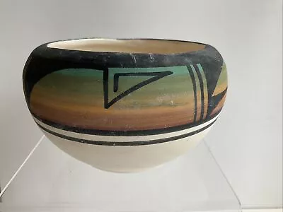 Buy Ute Mountain Tribe Native American Art Pottery Bowl Ceramic Pot • 10.44£