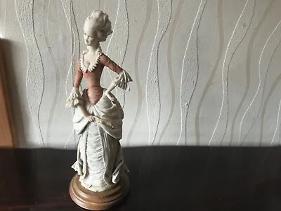 Buy Vintage Capodimonte Victorian Lady Figurine. • 14.99£