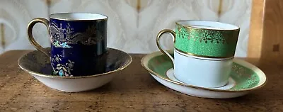 Buy Cabinet Display Cup And Saucer X2, Carlton Ware Kang HSI, Plus Other, Saucer AF • 45£