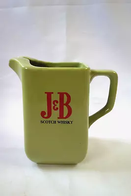 Buy Vintage J & B Scotch Whisky Green Wade Pottery Jug – Good Condition • 5£