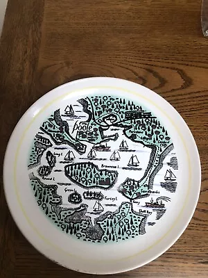 Buy Poole Pottery Plate Poole Harbour Used • 1.99£