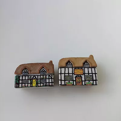 Buy Miniature Wade Whimsy Houses - Approx 12th Scale • 9.99£
