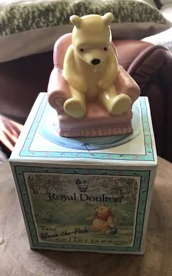 Buy Winnie The Pooh In The Armchair Royal Doulton WP4 Disney 70 Years  Backstamp • 10£