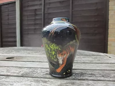 Buy Moorcroft Pottery, Tiger Tiger Design Vase .  3 Star Award Vase . Vicky Lovett • 195£