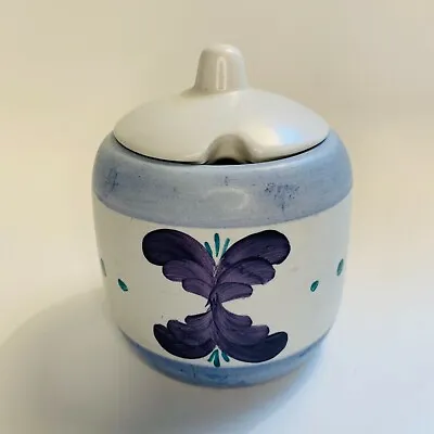 Buy Radford Hand Painted Pottery Sugar Jar Burslem England 11cm Tall X 8.5cm Wide • 4.99£