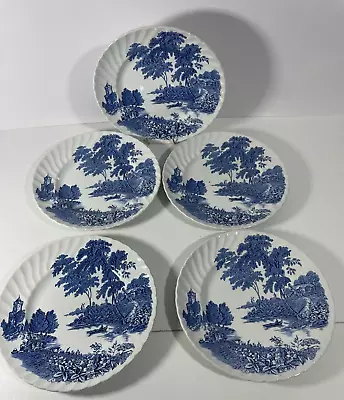 Buy Swinnertons The Ferry Dinner Plates ( H89) Set Of 5, Vintage, Tableware • 22.99£