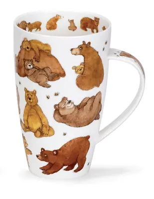 Buy Gorgeous 'Grizzlies' Grizzly Brown Bear Dunoon Fine Bone China Large Mug Henley  • 31.95£