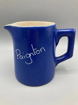 Buy Vintage Devon Pottery Ceramic Blue  Paignton  Jug • 7.99£