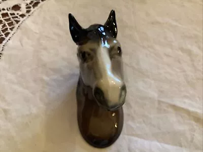 Buy Vintage Ceramic Small Horse Head Wall Plaque Hanging Pottery • 1.99£