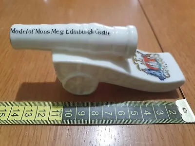 Buy Crested Ware China Caledonia Cannon Mons Meg Edinburgh Castle  Edinburgh (CCB8) • 30£