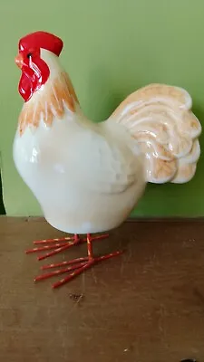 Buy Vintage Gallo Rooster And Hen  Rocking Rooster Chicken Figurine . • 12.99£