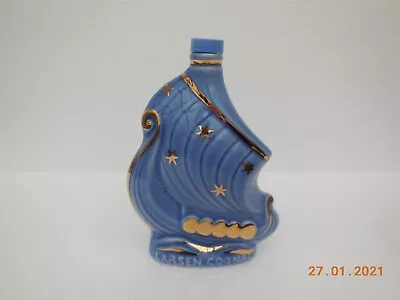 Buy Limoges Porcelain ~  Larsen Cognac Viking Ship Cobalt Blue & Gold (Empty)  • 15£