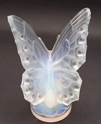 Buy Stunning Vintage Art Deco Sabino France Opalescent Art Glass Butterfly (signed) • 40£