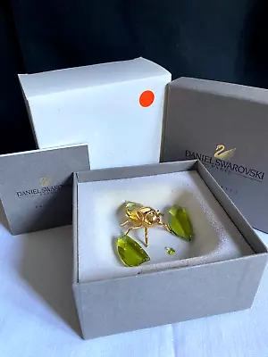Buy Swarovski Crystal Paradise Bugs Object  Fly Akima Olive Medium 244323 For Repair • 68£