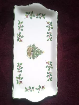Buy Vintage James Kent Regal 10 Christmas Sandwich Tray Plate Collectable Dish • 2.99£