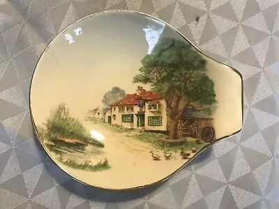Buy Royal Winton Red Roof Cottage Trinket Dish • 5£