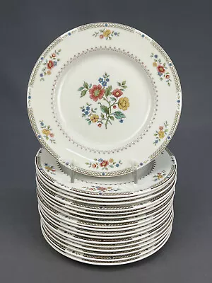 Buy 18 Pc Royal Doulton Kingswood Fine China 6 1/2  Bread Or Dessert Plates; Mint • 143.81£