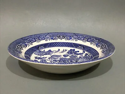 Buy Churchill China Blue & White Willow Pattern Soup Bowl • 6.95£