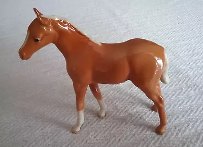 Buy Vintage Beswick 1816 Palomino Gloss Thoroughbred Foal 1st Version? • 30£