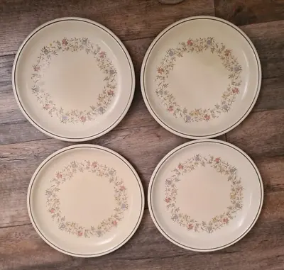 Buy 4 X Bhs Country Garland 10.25 Inches Dinner Plates • 19.99£