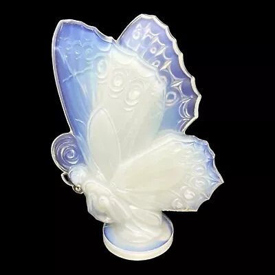 Buy Large 1930s Sabino Paris Opalescent Closed Wings Crystal Butterfly 6  X 5” NWOB • 368.47£