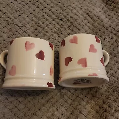 Buy Two Emma Bridgewater 1/4 Pint Heart Mugs • 20£