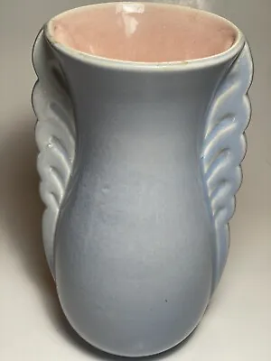 Buy VTG Red Wing Pottery Art Deco Blue Vase 9   USA • 18.90£