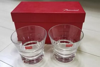 Buy Baccarat Vega Whiskey Tumbler  Old Fashioned Glasses Set Of 2  Clear Crystal • 134.66£