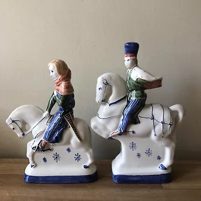 Buy Rye Pottery Canterbury Tales Figurines The Reeve & The Squire • 95.90£