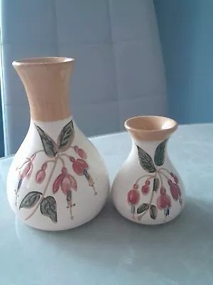 Buy O'Neill Waterford Irish  Pottery  Vases Pair Signed  • 15£