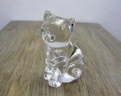 Buy Vintage Princess House Pets Germany Lead Crystal Cat Kitten Figurine Ornament • 15.99£