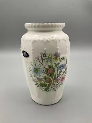 Buy Vintage Aynsley Fine Bone China Vase, Wild Tudor • 8£