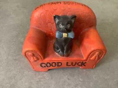 Buy Seaside Fairing Lucky Black Cat On A Chair Good Luck Southend On Sea • 5.99£